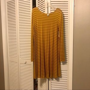 Yellow Stripped Dress